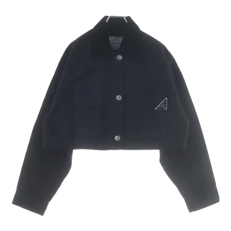 PRADA（プラダ） Re Nylon トライアングルロゴ プレート クロップド