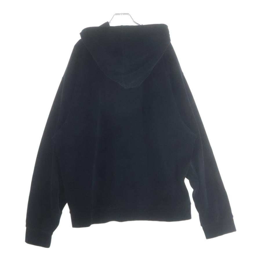 GUCCI（グッチ） Chenille Embroidered Velvet Hoodie ジェニール刺繍 