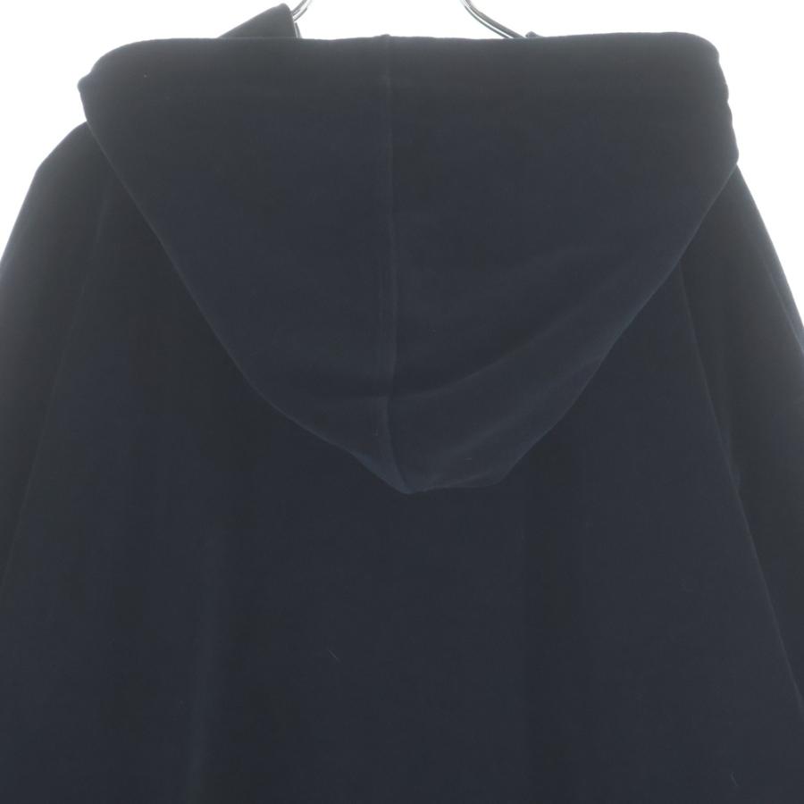 GUCCI（グッチ） Chenille Embroidered Velvet Hoodie ジェニール刺繍 