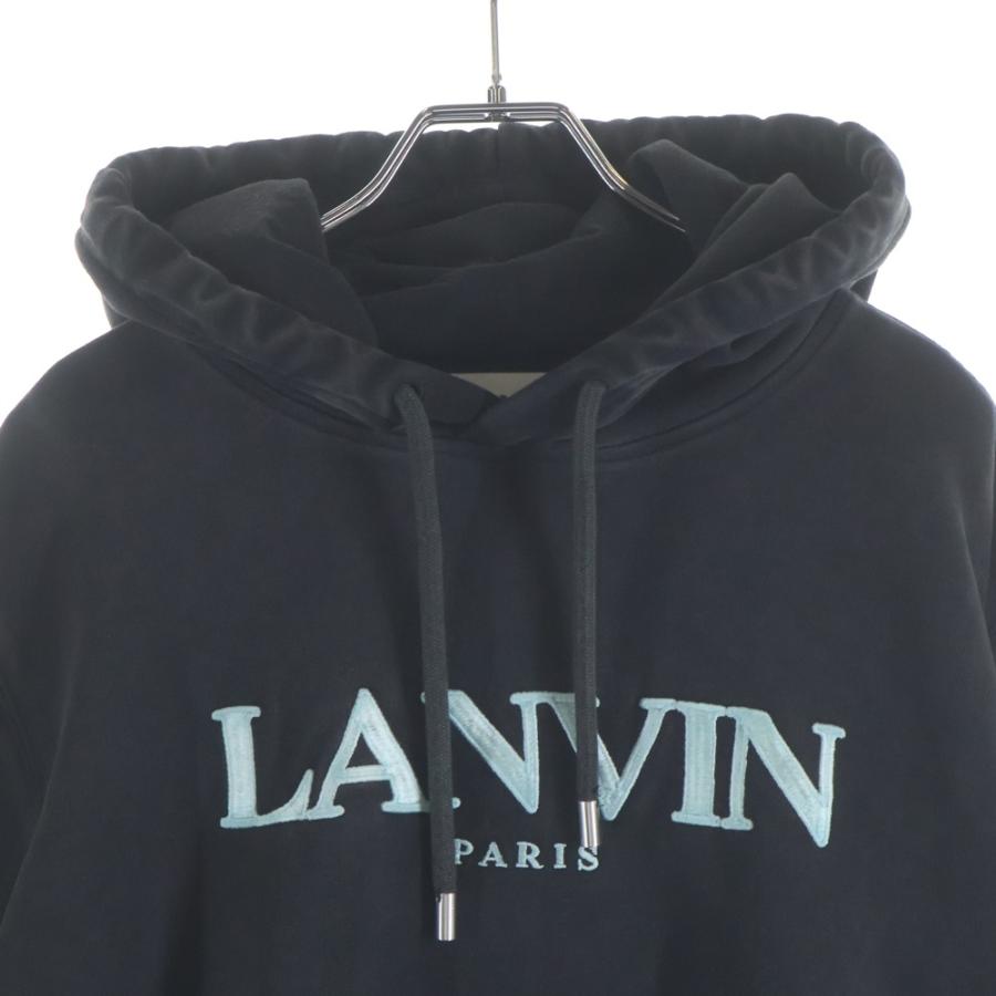 LANVIN PARIS ロゴ刺繍 パーカー フーディー LANVIN PARIS ロゴ刺繍 パーカー フーディー 【公式通販】