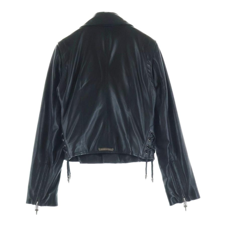新品同様 22AW HERMES エルメスダブルライダースジャケット CHROME HEARTS（クロムハーツ） JJ DEAN HERMES JJディーン エルメス