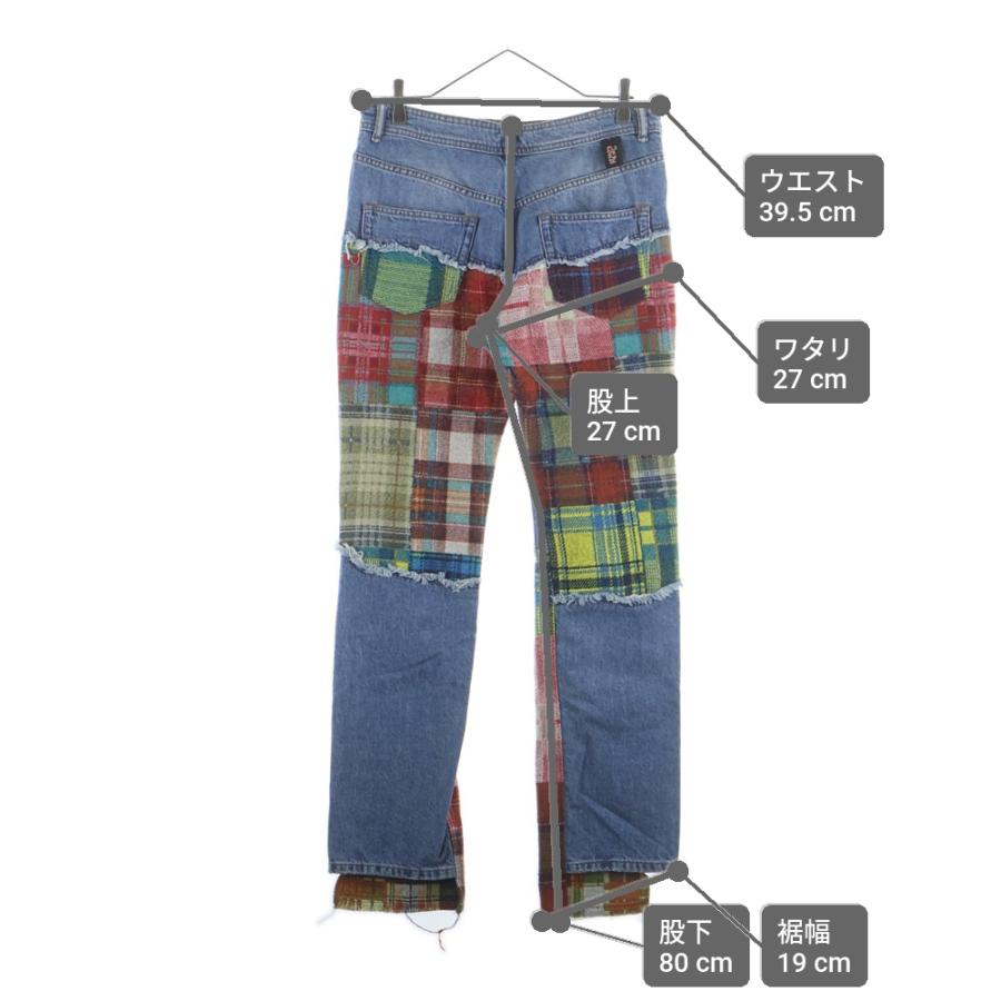 Acne Studios アクネ ストゥディオズ チェック切り替えスリム 