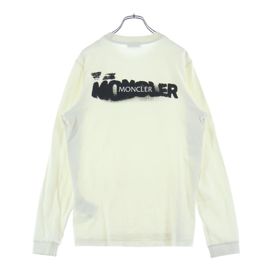 MONCLER（モンクレール） バックロゴプリント クルーネックコットン