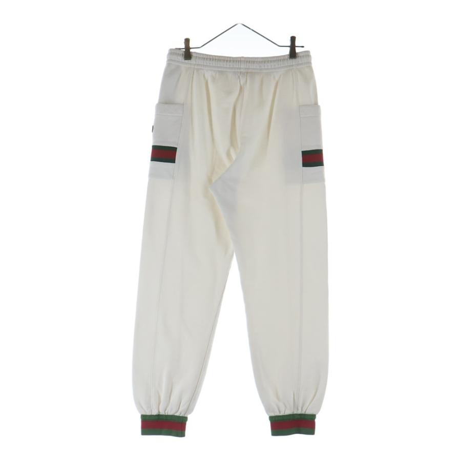 GUCCI（グッチ） シェリーライン ロゴパッチジョガースウェットパンツ