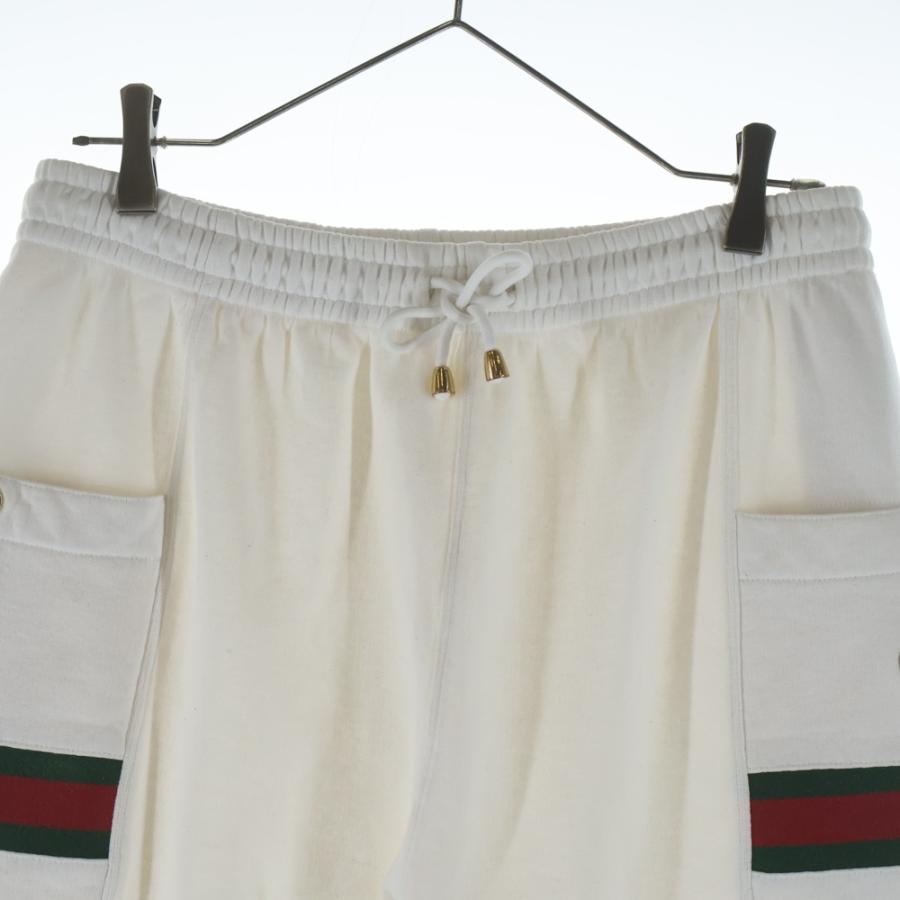 GUCCI（グッチ） シェリーライン ロゴパッチジョガースウェットパンツ