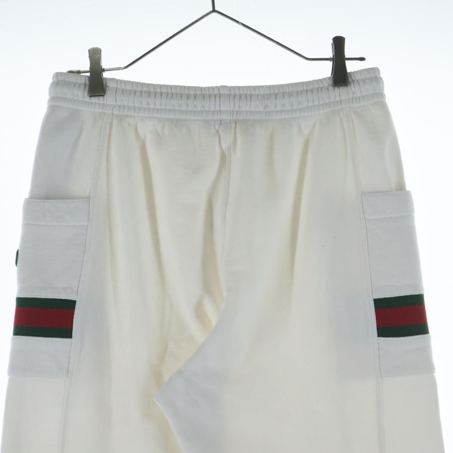 GUCCI（グッチ） シェリーライン ロゴパッチジョガースウェットパンツ