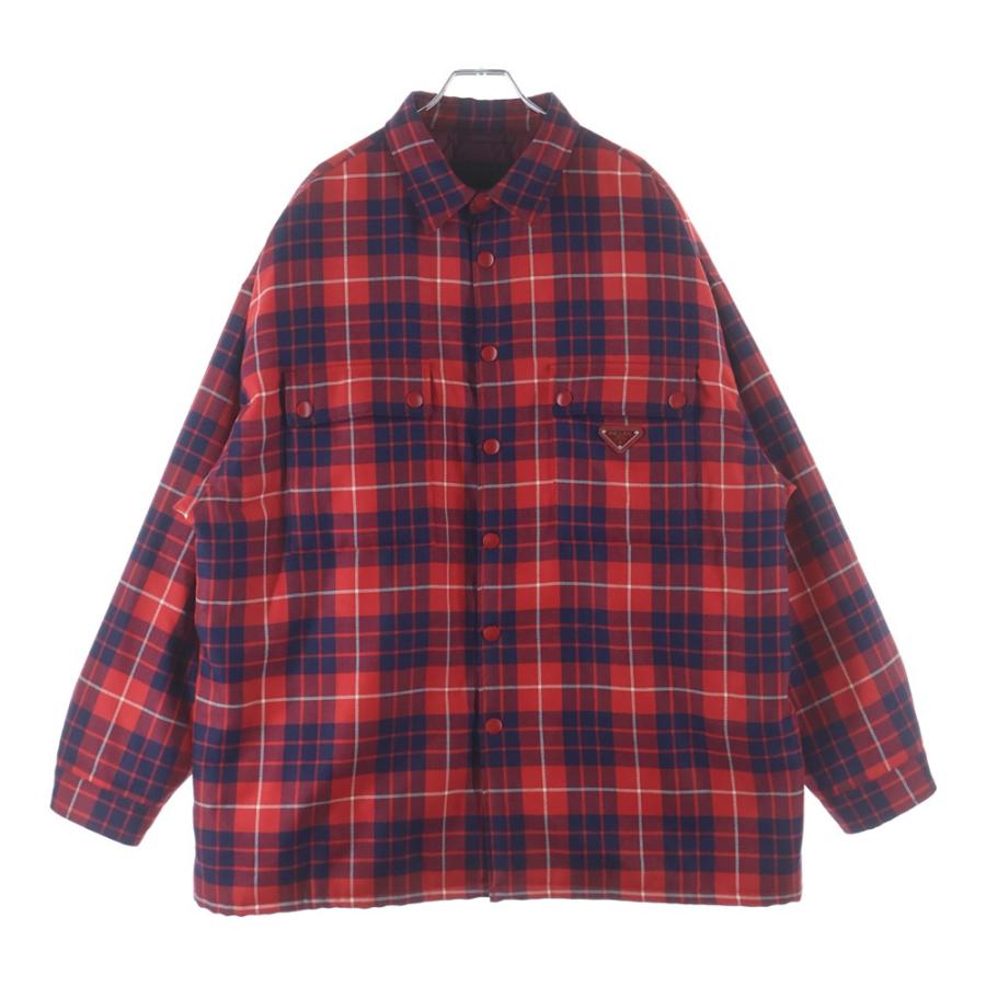 PRADA プラダ ウールブレンド シャツジャケット（値段交渉可） PRADA（プラダ） 21AW Wool Blend Shirt ウールブレンドシャツ シャツ