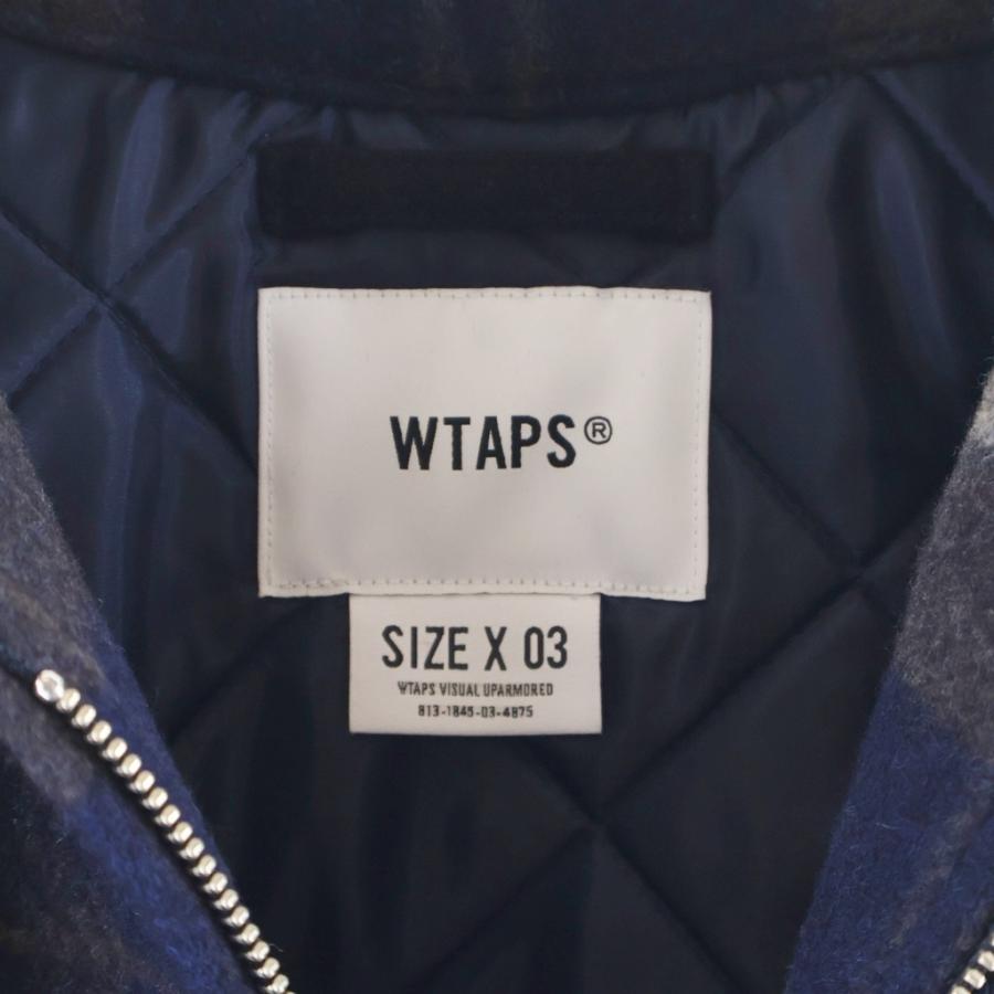 WTAPS（ダブルタップス） MELTON TEXTILE 252TQDT-JKM03 チェック柄