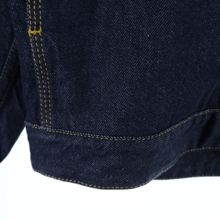 モンクレール ジーニアス 25SS ×メルセデスベンツ フロントジップアップジャケット デニムジャケット インディゴ K14011A00010 M5923の画像
