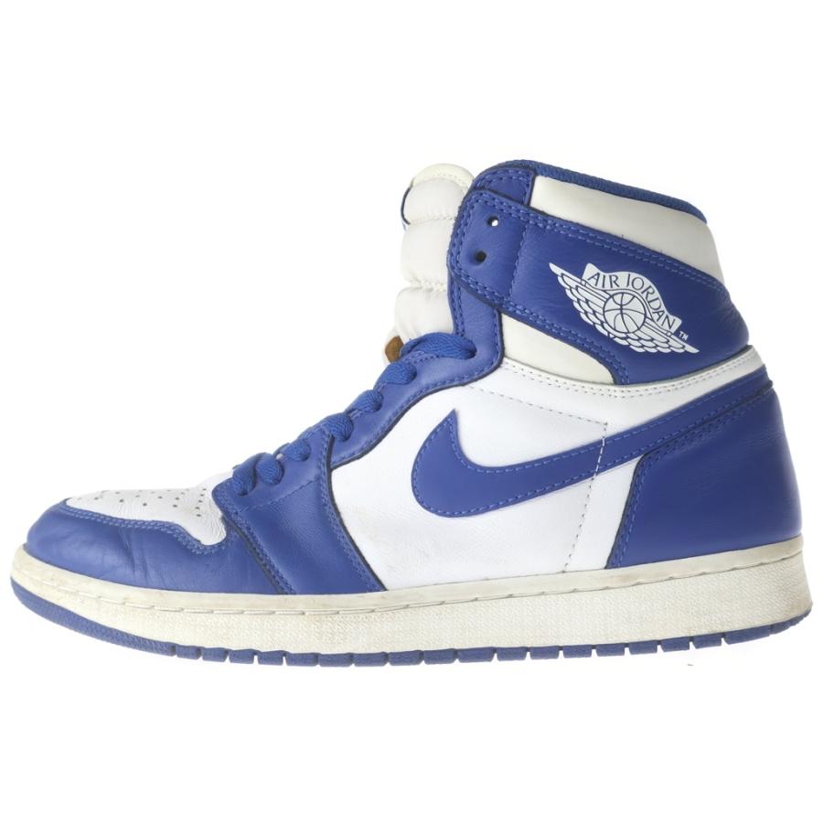 NIKE（ナイキ） AIR JORDAN 1 RETRO HIGH OG STORM BLUE 555088-127 