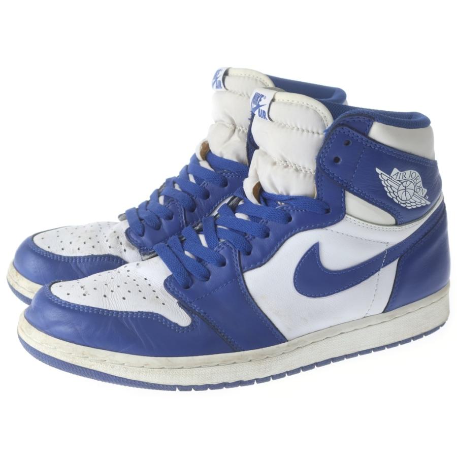 NIKE（ナイキ） AIR JORDAN 1 RETRO HIGH OG STORM BLUE 555088-127 