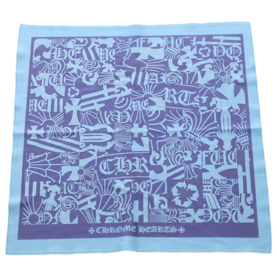 CHROME HEARTS（クロムハーツ） アイウェアクロス 眼鏡拭き ブルー