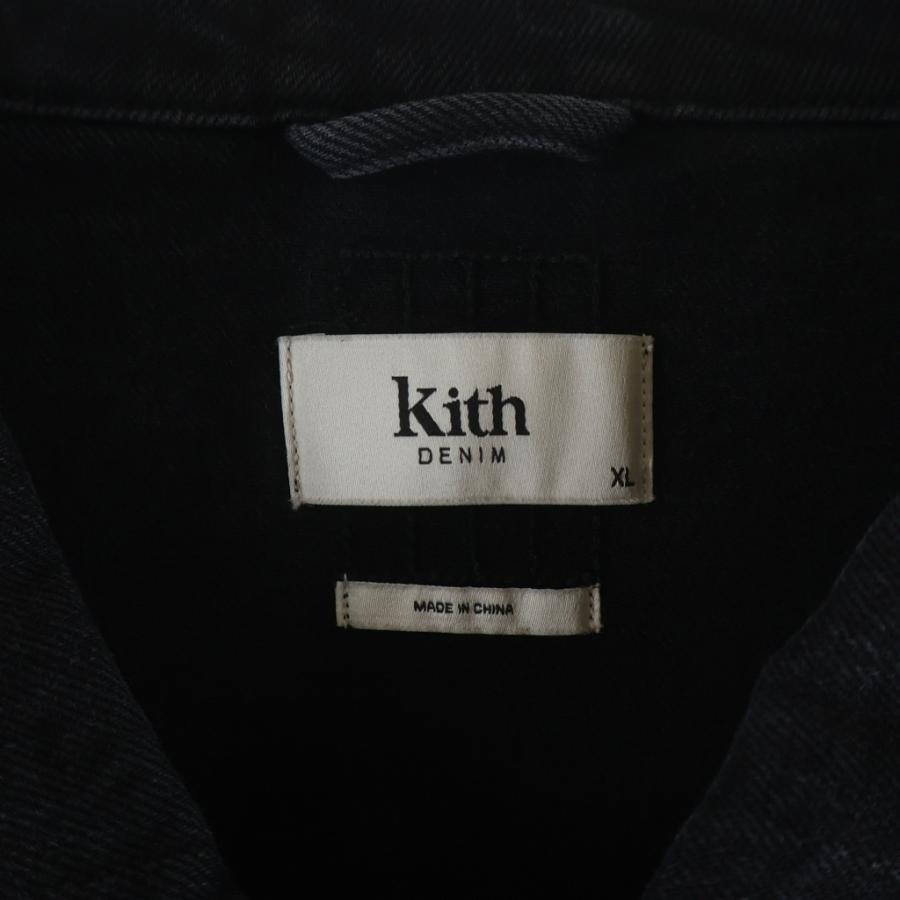 KITH（キス） コットン デニムジャケット ブラック 24-011-060-0002-7