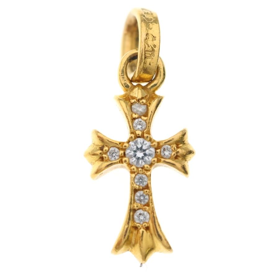 CRS BBYFAT DMND ベイビーファット両面1ダイヤ ペンダントトップ CHROME HEARTS（クロムハーツ） 22K CRS BBYFAT P/DIA ベイビー
