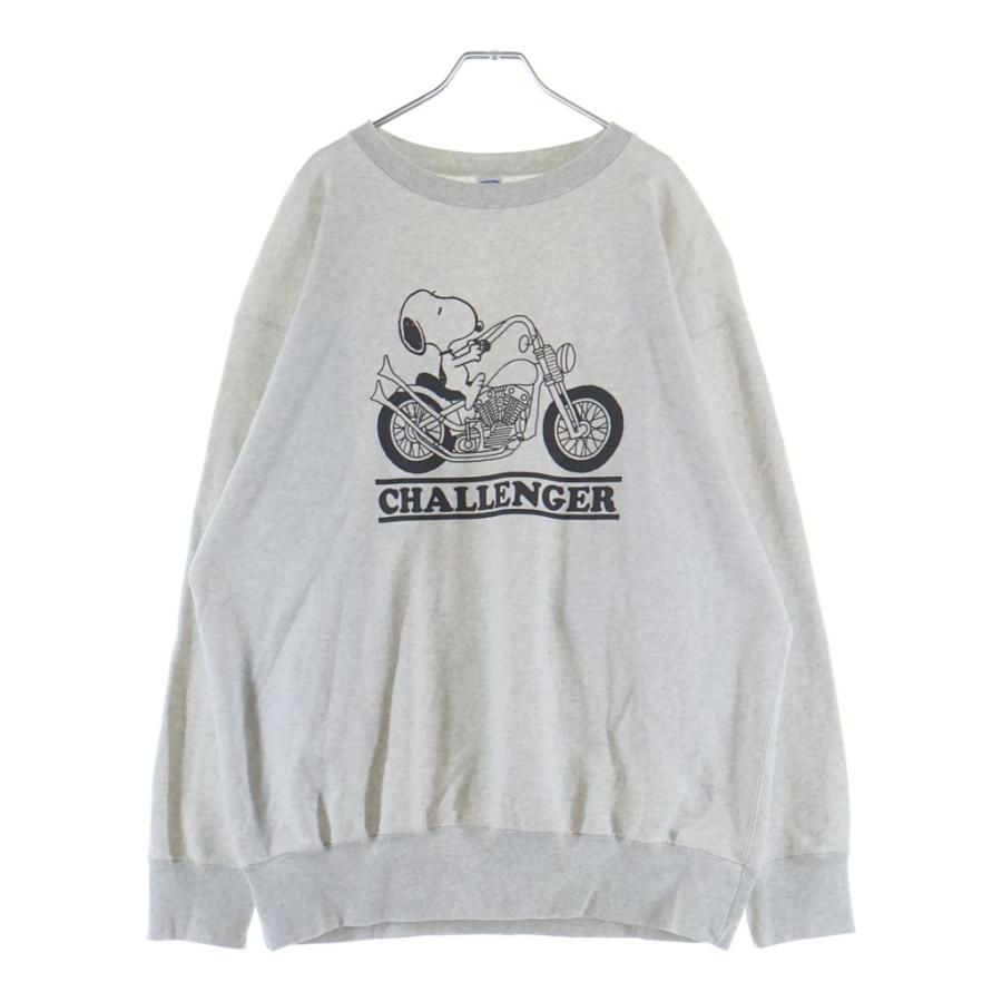 CHALLENGER（チャレンジャー） ×PEANUTS 26SS SNOOPY C/N SWEAT