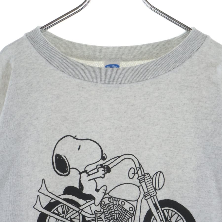 CHALLENGER（チャレンジャー） ×PEANUTS 26SS SNOOPY C/N SWEAT