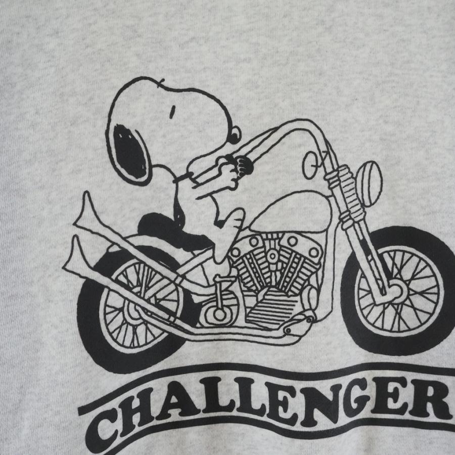 CHALLENGER（チャレンジャー） ×PEANUTS 26SS SNOOPY C/N SWEAT