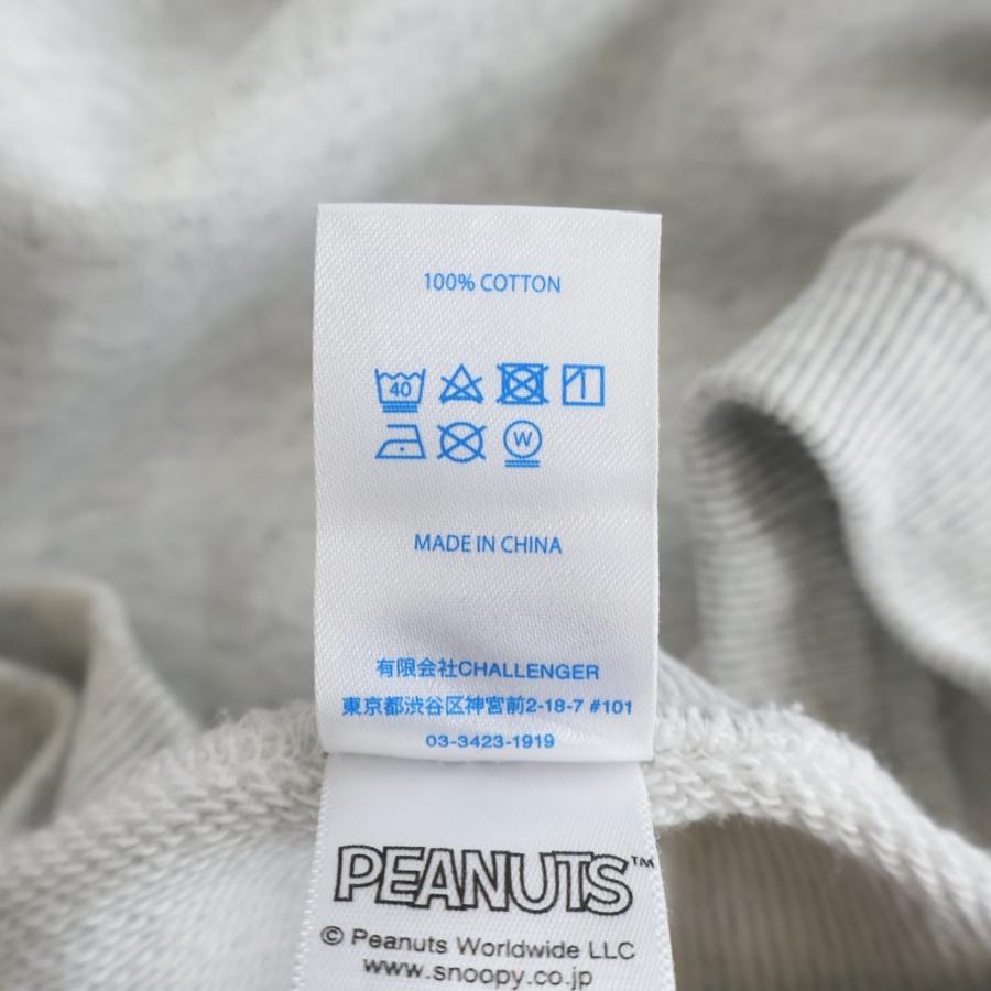 CHALLENGER（チャレンジャー） ×PEANUTS 26SS SNOOPY C/N SWEAT