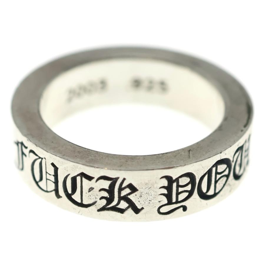 CHROME HEARTS クロムハーツ 6mm SPACER FUCK YOU 6mmスペーサーリング ファックユー シルバーBCA336 CHROME HEARTS（クロムハーツ） 6mm SPACER FUCK YOU 6mmスペーサー