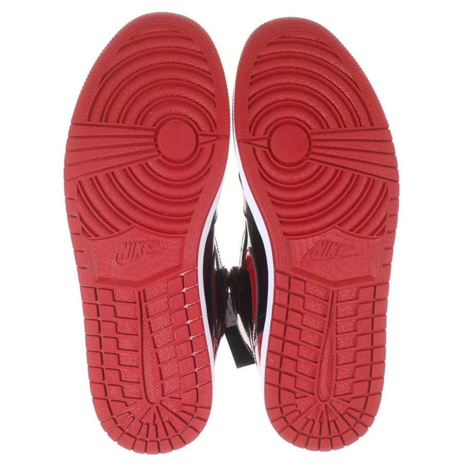 NIKE（ナイキ） AIR JORDAN 1 RETRO HIGH OG BRED PATENT 555088-063