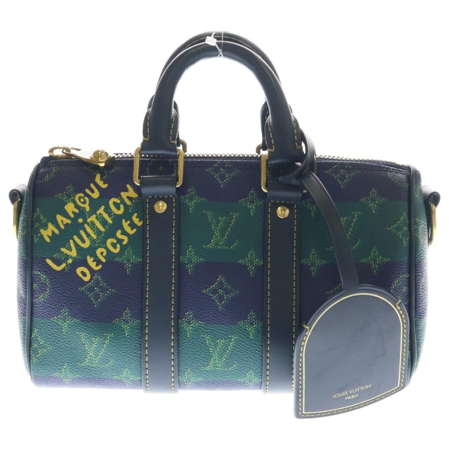 LOUIS VUITTON（ルイ・ヴィトン） キーポル バンドリエール 25M ブルー