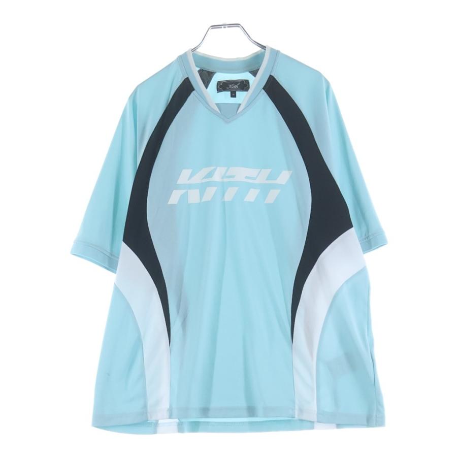 KITH キス メッシュ ロンT Tシャツ 2枚セット KITH（キス） Otto Mesh Chase Jersey フロントロゴ メッシュゲーム
