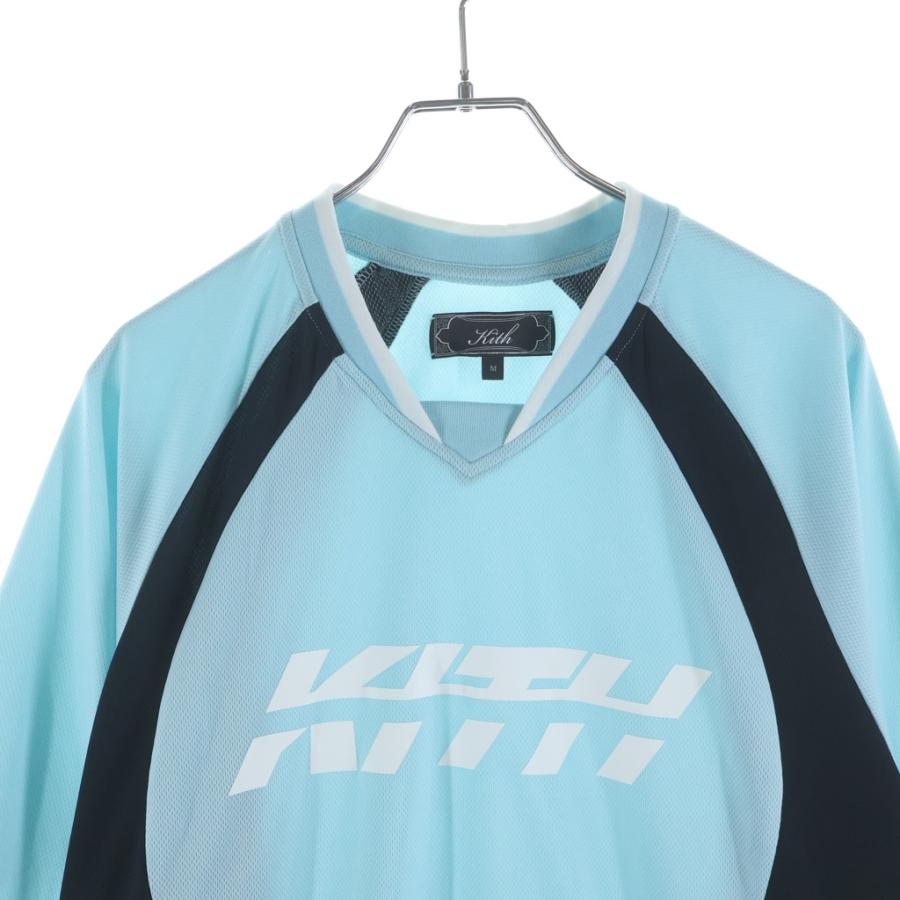 KITH（キス） Otto Mesh Chase Jersey フロントロゴ メッシュゲーム