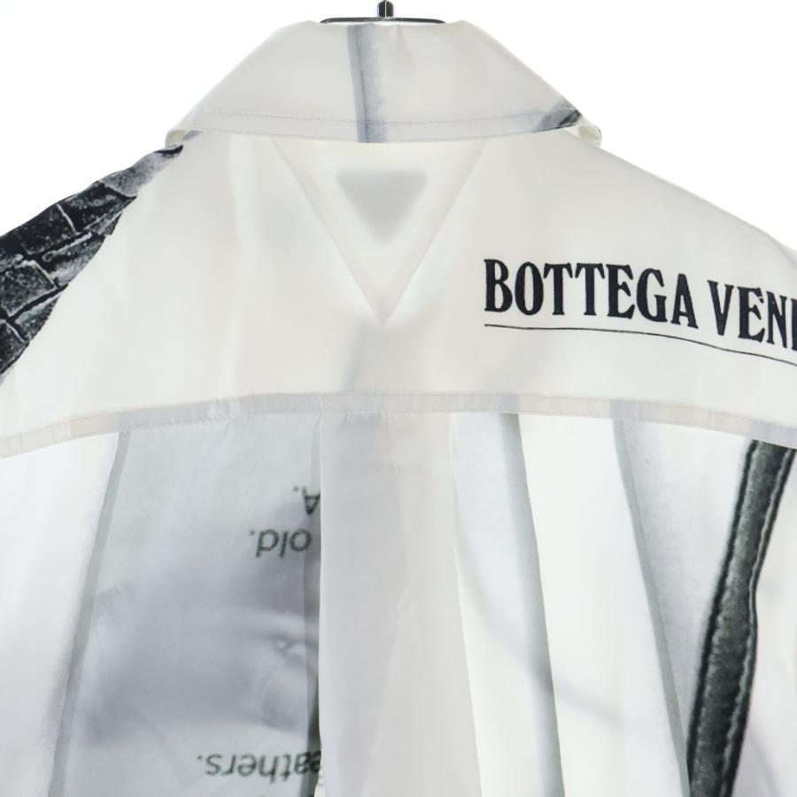 BOTTEGA VENETA（ボッテガ・ヴェネタ） Letter Graphic Silk Shirt