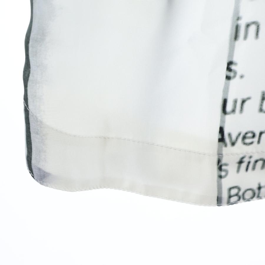 BOTTEGA VENETA（ボッテガ・ヴェネタ） Letter Graphic Silk Shirt