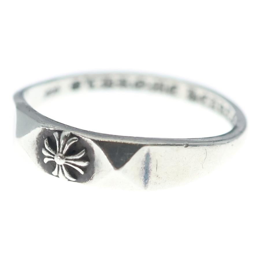 CHROME HEARTS クロムハーツ BUBBLGM PYRAMID PLS バブルガム ピラミッド プラス リング シルバー 国内ギャランティ有 CHROME HEARTS（クロムハーツ） BUBBLGM PYRAMID PLS バブルガム