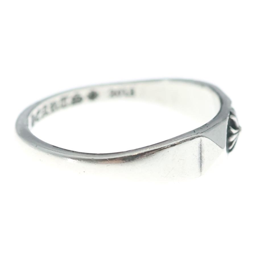 CHROME HEARTS クロムハーツ BUBBLGM PYRAMID PLS バブルガム ピラミッド プラス リング シルバー 国内ギャランティ有 CHROME HEARTS（クロムハーツ） BUBBLGM PYRAMID PLS バブルガム