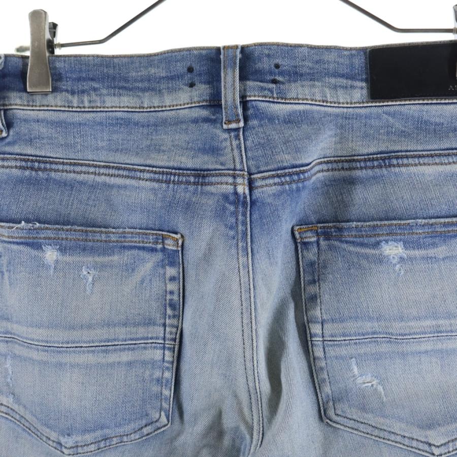 AMIRI（アミリ） ダメージ加工 ボタンフライ スキニーデニムパンツ