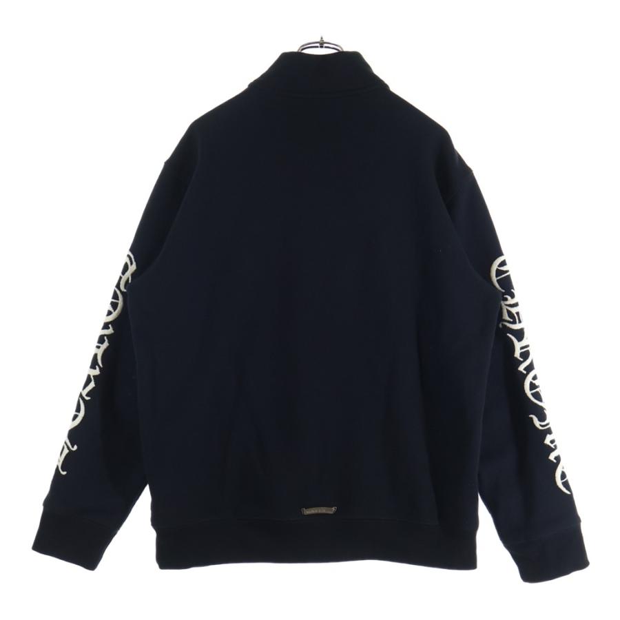 CHROME HEARTS（クロムハーツ） Y NOT SLO RIDE ロゴ刺繍 ハーフジップ