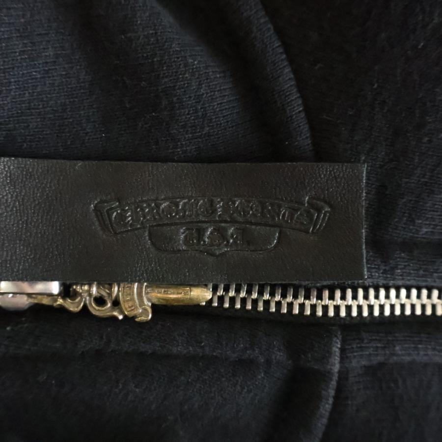 CHROME HEARTS（クロムハーツ） Y NOT SLO RIDE ロゴ刺繍 ハーフジップ