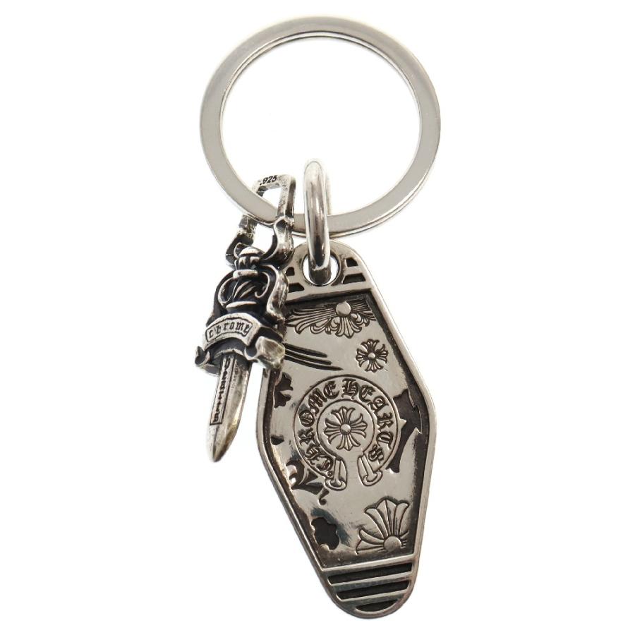 新品 クロムハーツ ホテルキー スモール キーチェーン キーホルダー CHROME HEARTS（クロムハーツ） SMALL KEYCHEAIN HOTEL スモール