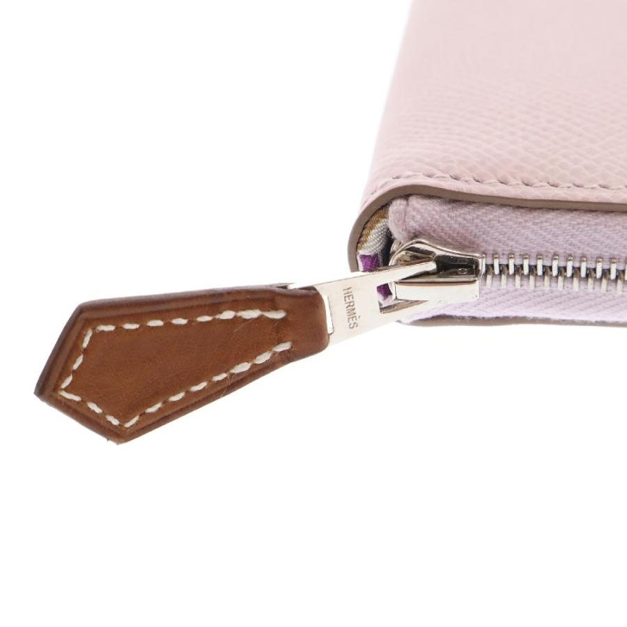 HERMES エルメス アザップロング シルクイン モーヴペール エプソン  