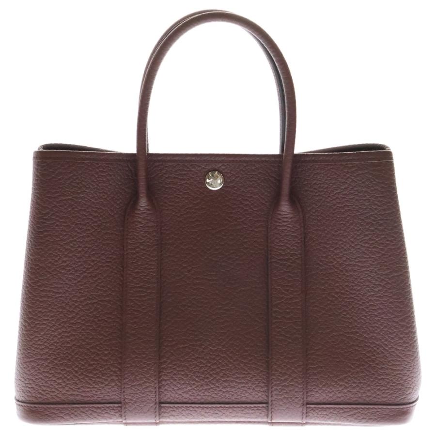 HERMES エルメス ガーデンパーティ TPM ボルドー ネゴンダ シルバー