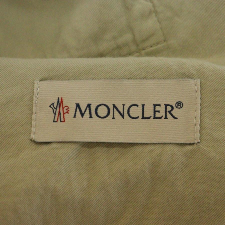 MONCLER（モンクレール） 22AW ロゴ刺繍 グレイカーゴ ワッペンロゴ 