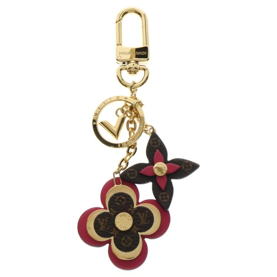 【美品】ルイヴィトンLOUISVUITTON キーホルダー ブルーミングフラワー LOUIS VUITTON（ルイ・ヴィトン） ブルーミング フラワー キーホルダー
