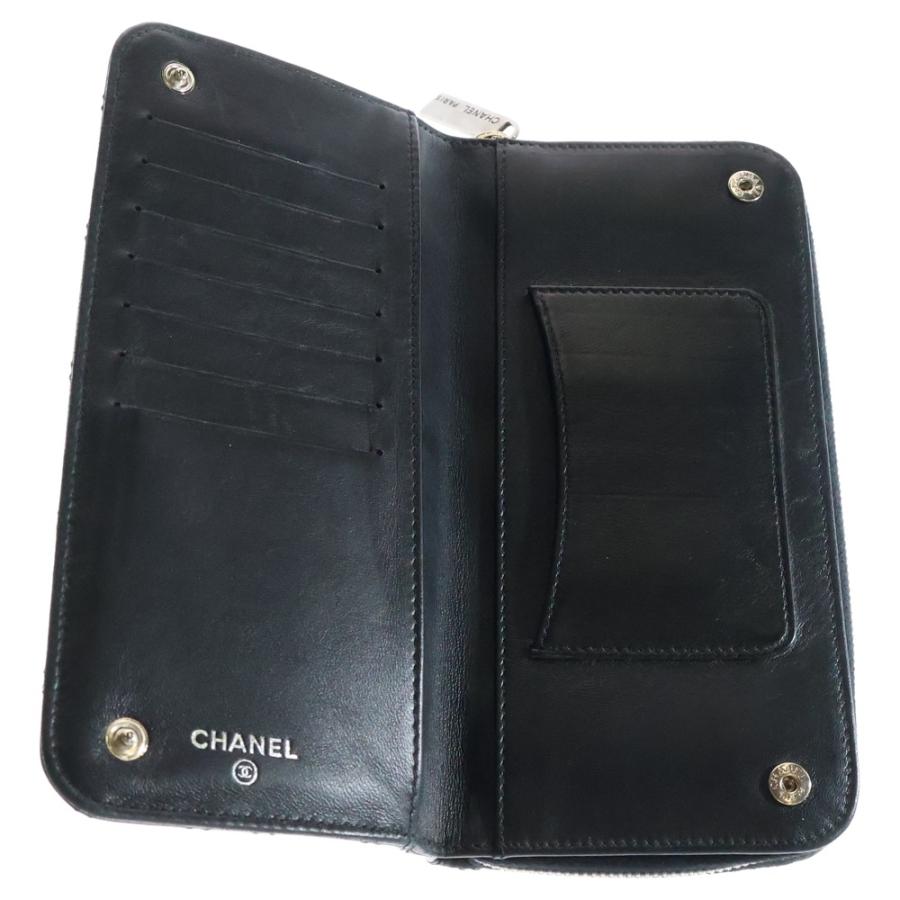 CHANEL（シャネル） PCYN ココマーク マトラッセ ラウンドファスナー長