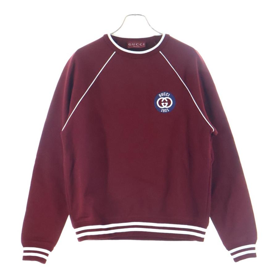 GUCCI（グッチ） インターロッキングG ワッペンロゴ クルーネック