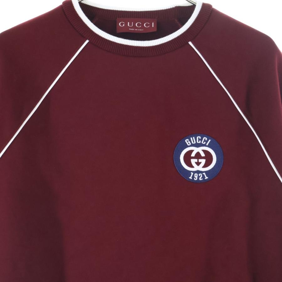 GUCCI（グッチ） インターロッキングG ワッペンロゴ クルーネック