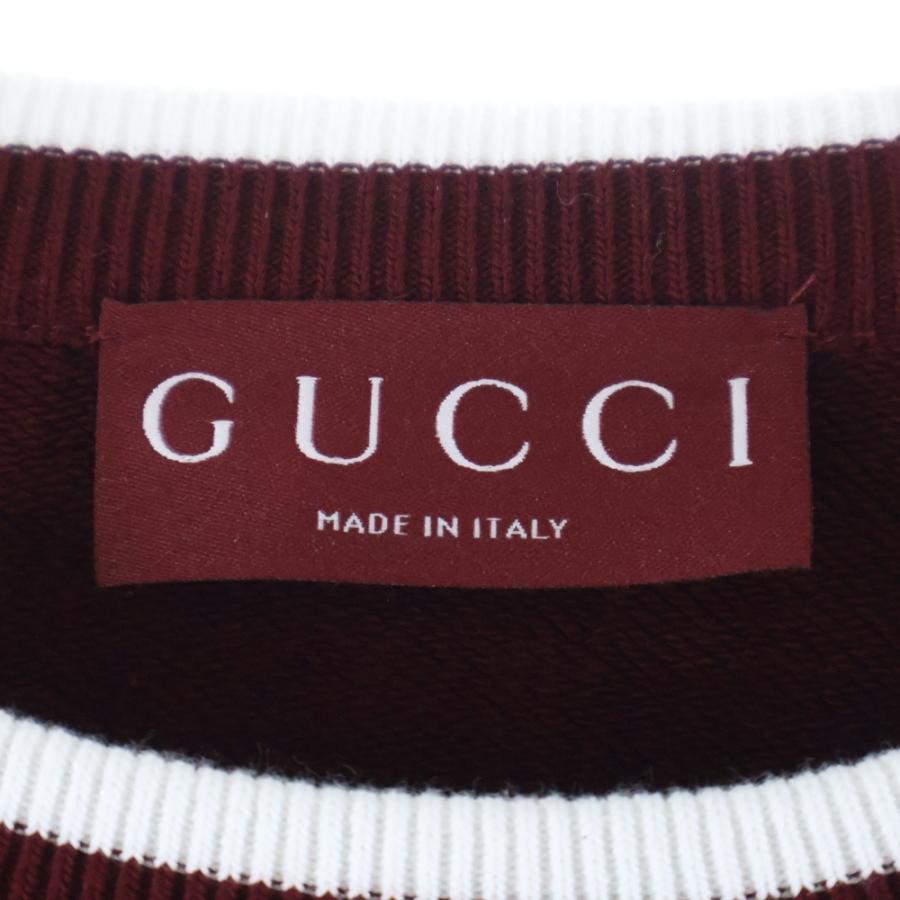 GUCCI（グッチ） インターロッキングG ワッペンロゴ クルー
