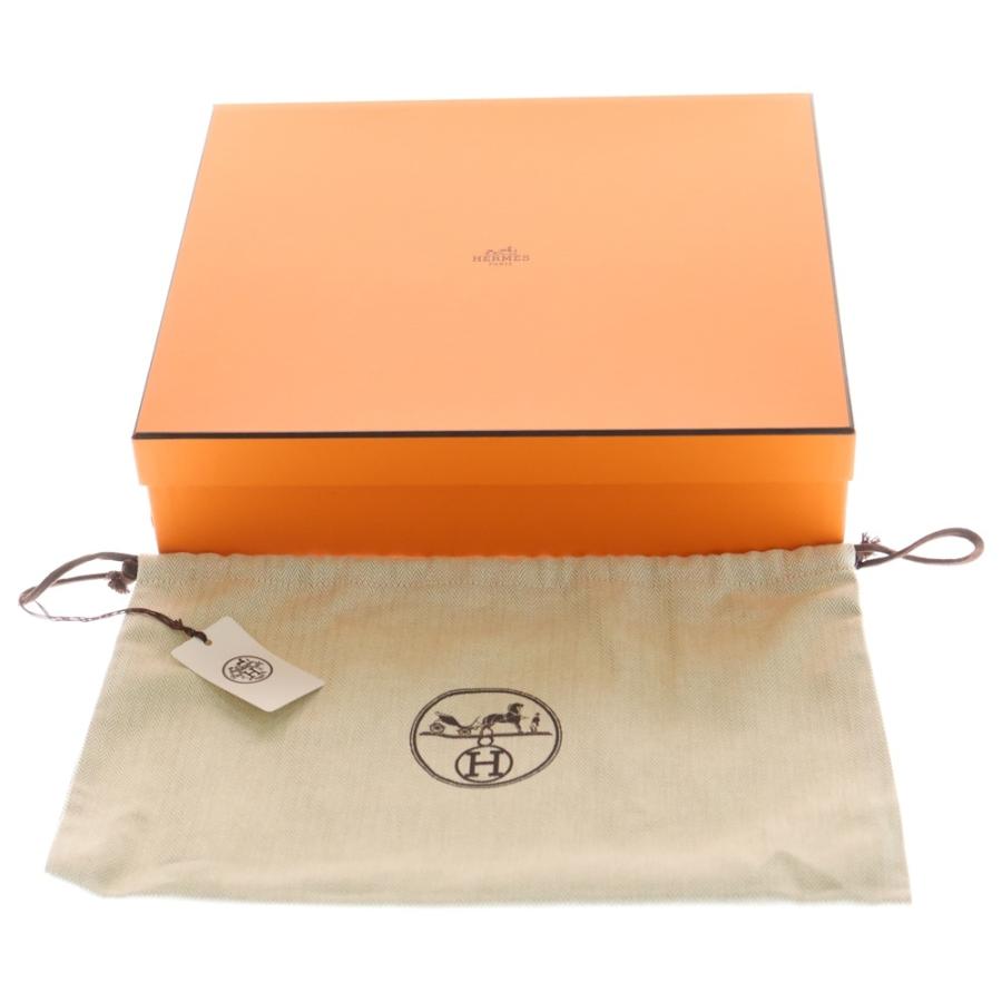 HERMES（エルメス） ヴィドポッシュ トゴ シルバー金具 ブラウン系 K