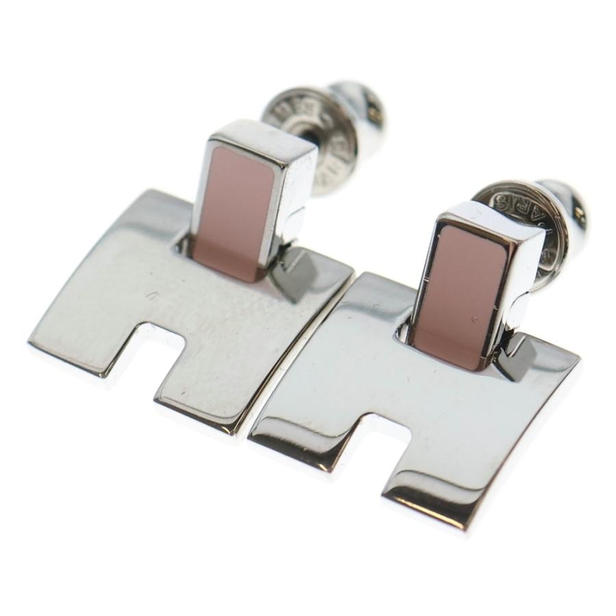 専用　　HERMESアイリーンピアス　訳あり HERMES（エルメス） アイリーン ピアス GP×ピンク シルバー : BRING