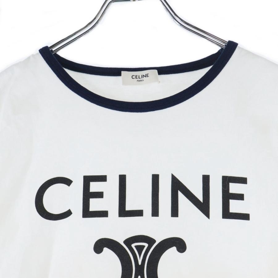 CELINE（セリーヌ） エディ期 トリオンフロゴプリント コットン
