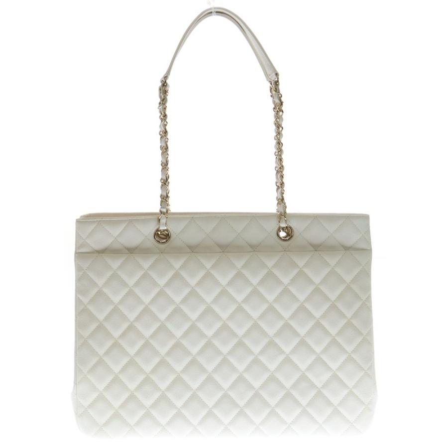 シャネル CHANEL トートバッグ オンザロード ホワイト VINTAGE CHANEL/シャネル】トートバッグ（トートバッグ）｜DECOUVERTE