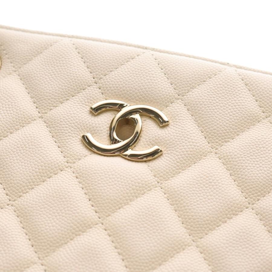 ☆ドリーム荒牧店☆CHANEL シャネル チェーントートバッグ オフホワイト　 CHANEL（シャネル） （未使用 展示品）シャネル ドーヴィル ミディアム