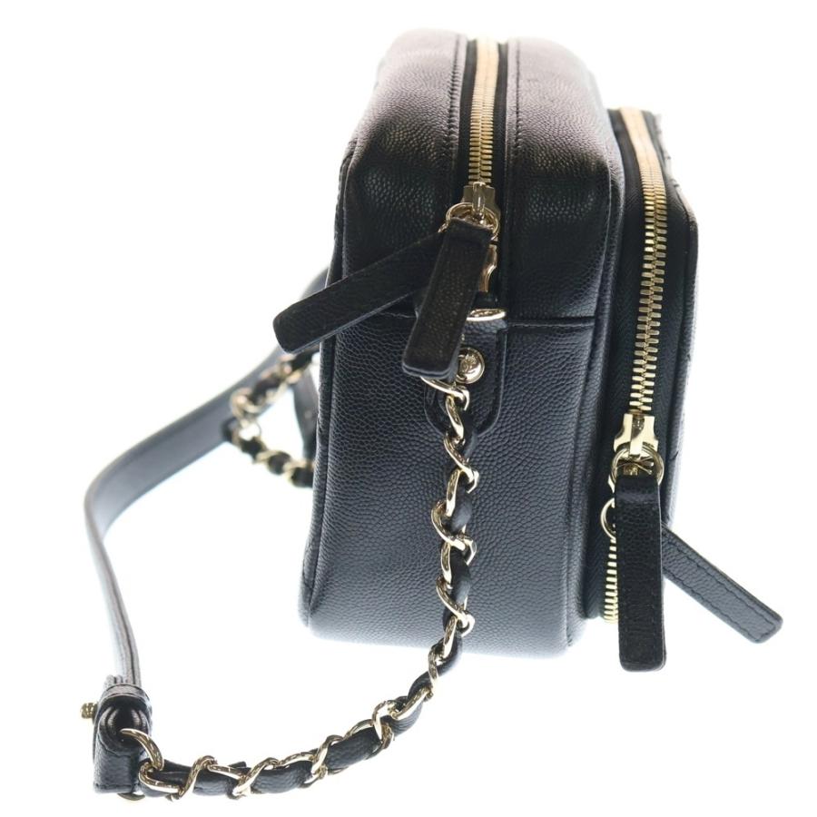 CHANEL（シャネル） マトラッセ ココマーク キャビアスキン カメラ