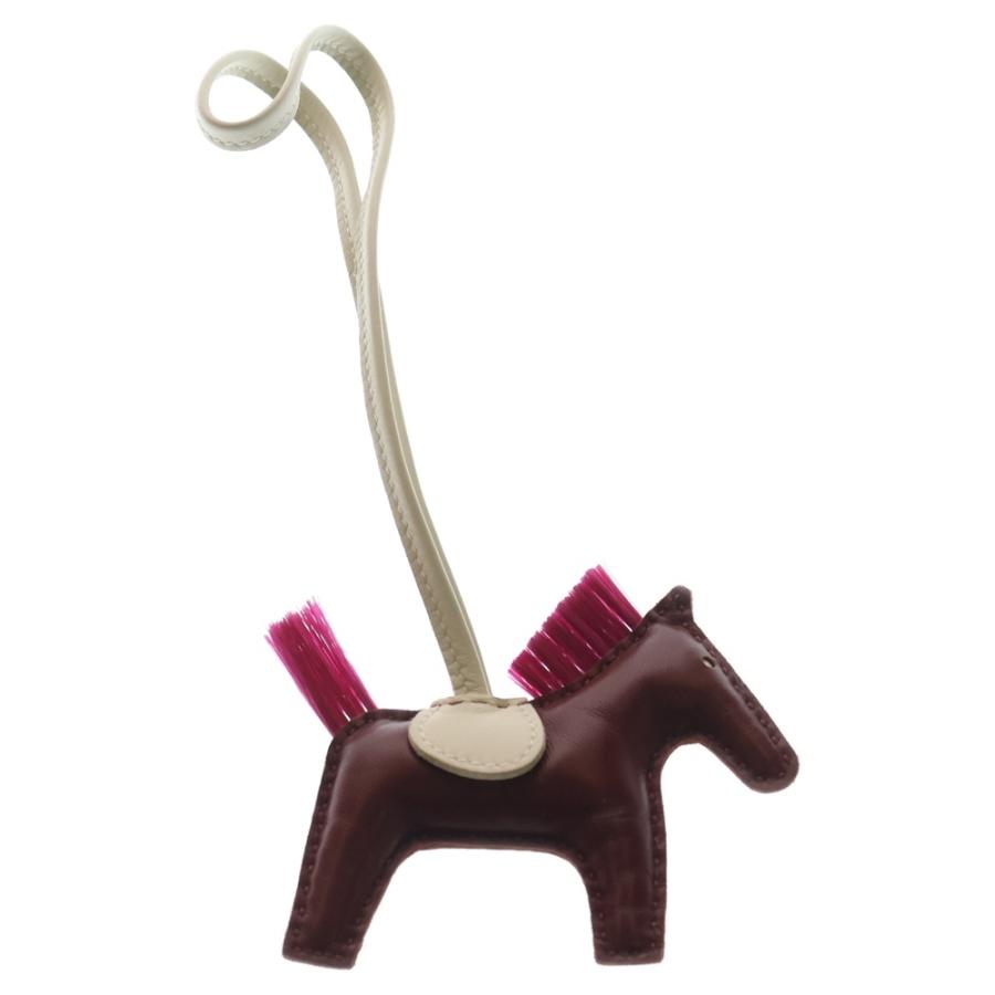 HERMESエルメス ロデオPM クレ ノワール ルージュ W刻印 HERMES（エルメス） ロデオPM ルージュアッシュ×クレ×マグノリア